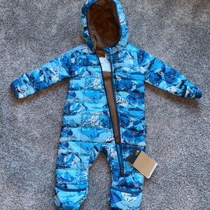 Infant NorthFace snow suit